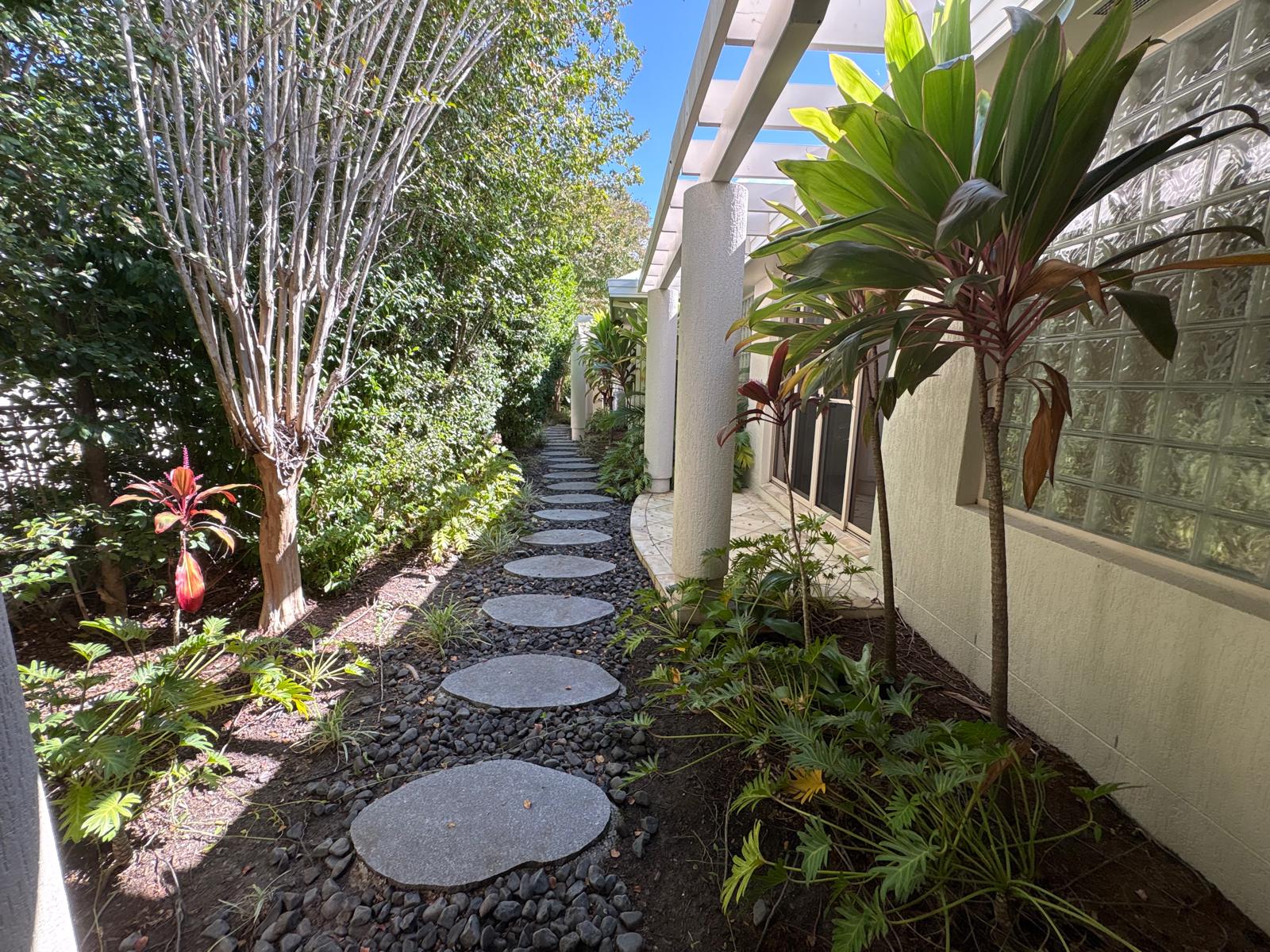 Garden Aerial shot