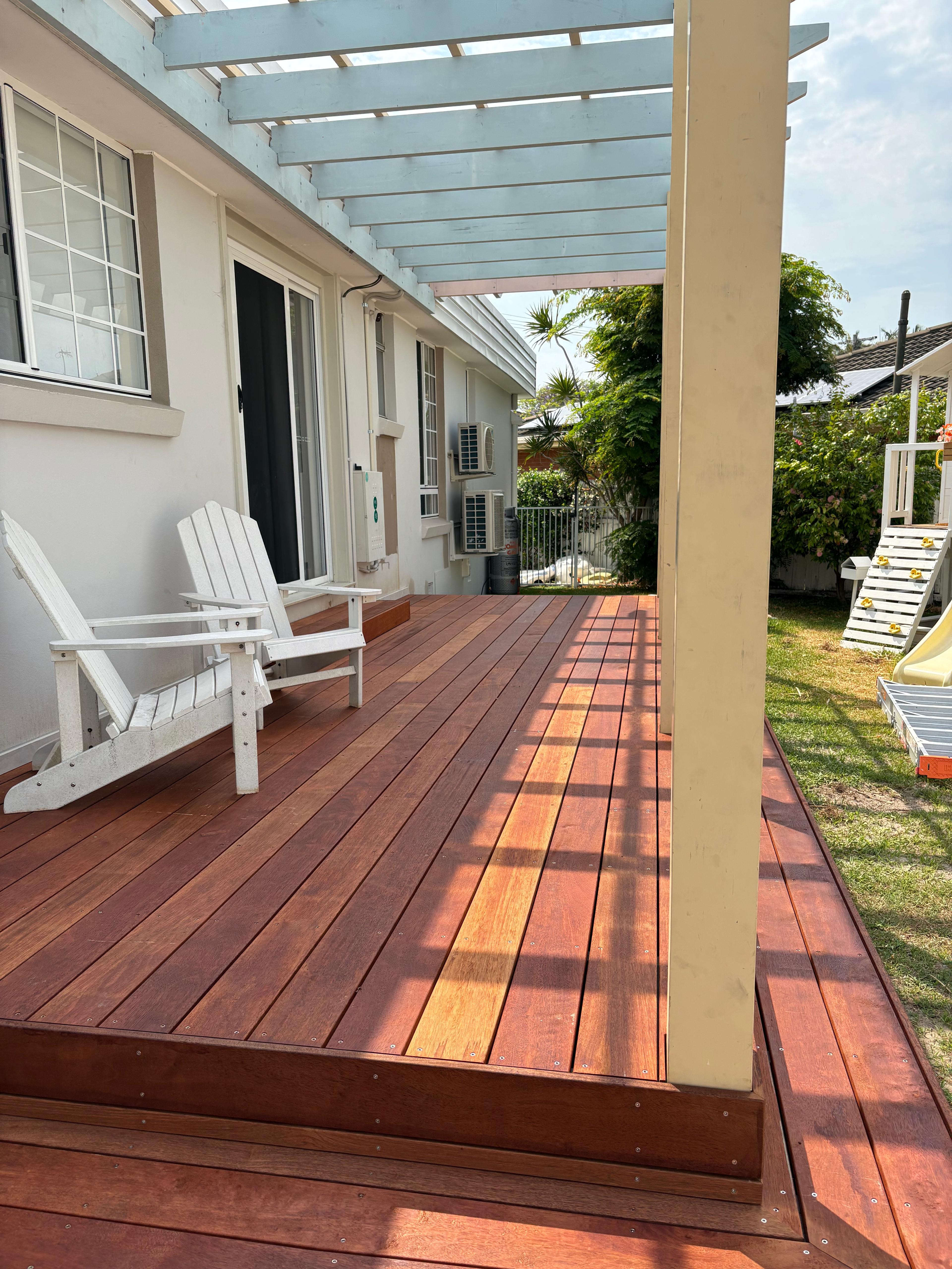 Timber deck detail Gold Coast