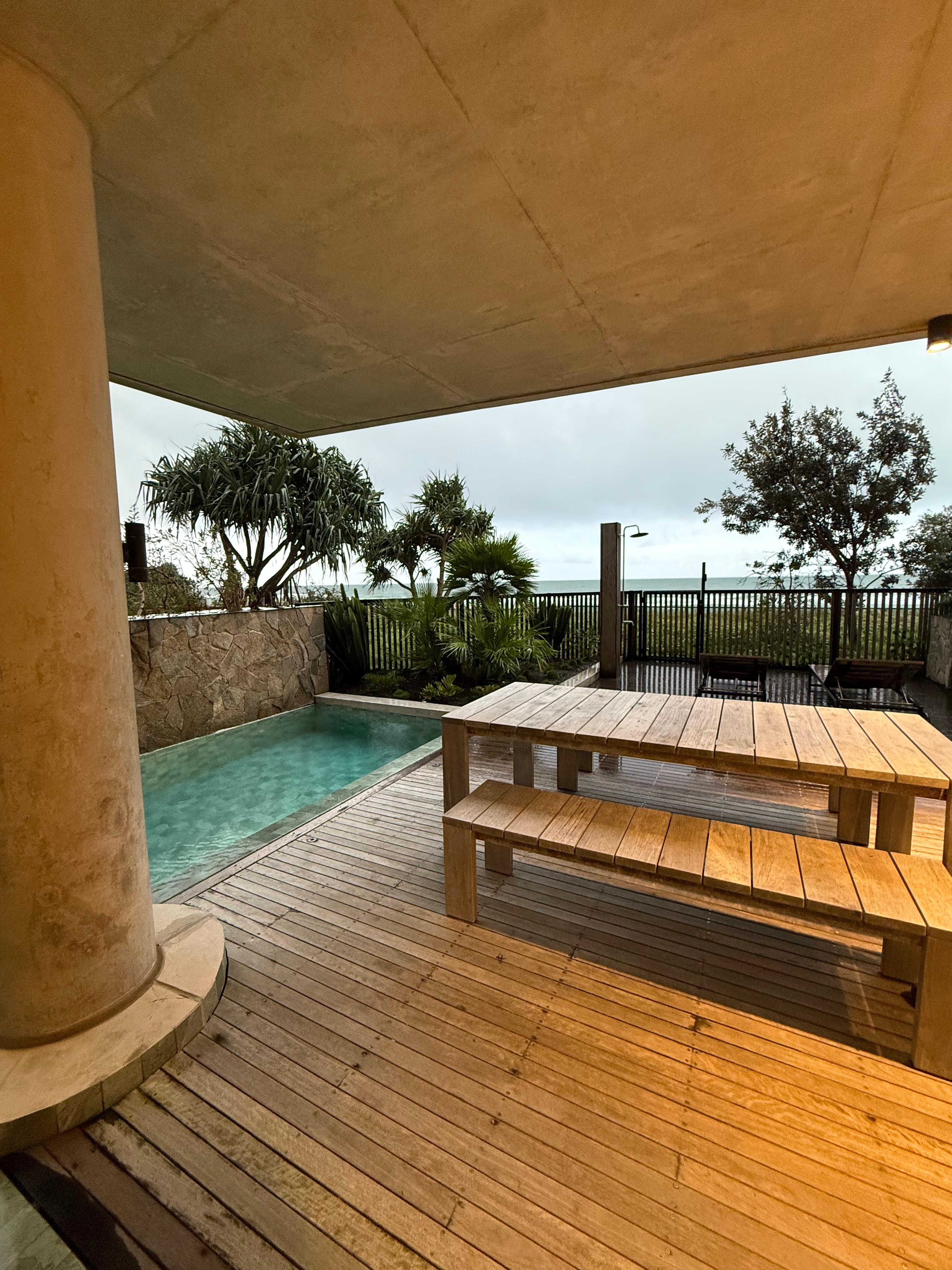 Deck finishing detail Gold Coast