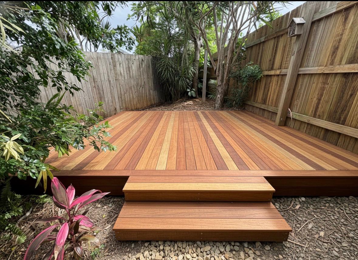 Timber decking installation Gold Coast